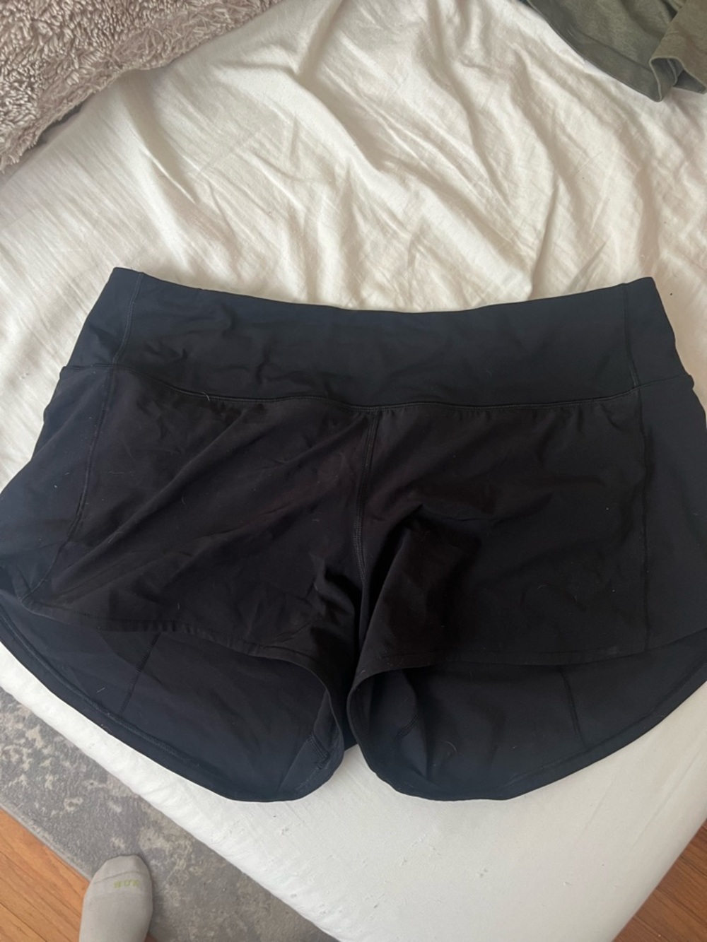 Black Lululemon Women's Athletic Shorts